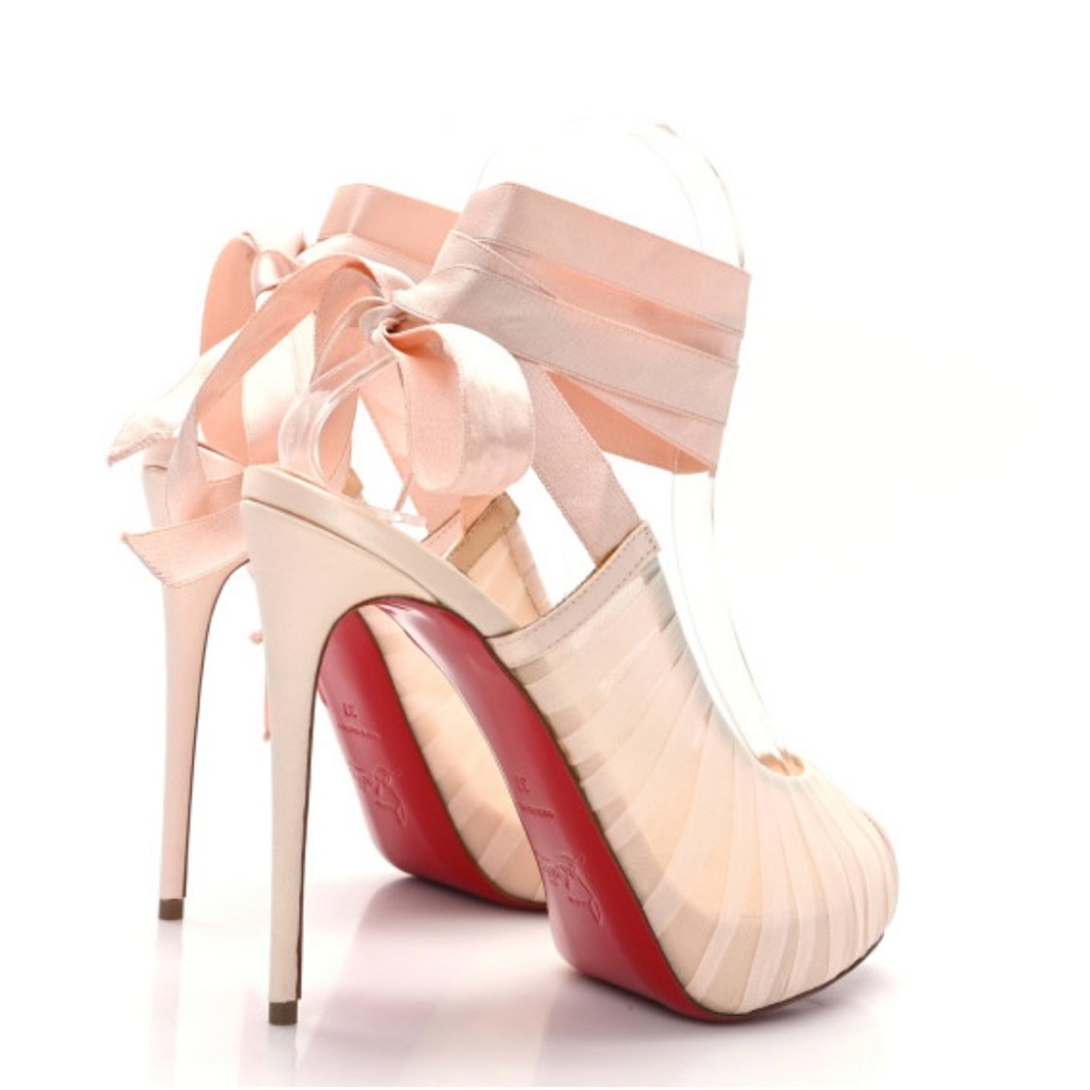 Christian Louboutin Paris Chiffon Pumps